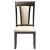 Brent Wood/Faux Marble Dining Set