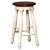 Sabrina Fabric/Wood Counter Stool, Set of 2