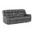 Danio Leather/Bi-Cast Vinyl Reclining Living Room Set