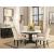 Nolan Marble/Wood Round Dining Set