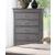 SM Lifestyle Louis Phillipe 4934 Wood Sleigh Bedroom Set