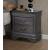 SM Lifestyle Louis Phillipe 4934 Wood Sleigh Bedroom Set