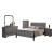 SM Lifestyle Louis Phillipe 4934 Wood Sleigh Bedroom Set