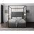 Jax Velvet King Size Canopy Bed
