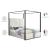 Jax Velvet King Size Canopy Bed