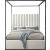 Jax Velvet Canopy Bed
