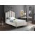 Lily Velvet Twin Size Bed