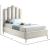 Lily Velvet Twin Size Bed