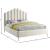 Lily Velvet Queen Size Bed