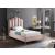 Lily Velvet Twin Size Bed