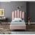 Lily Velvet Twin Size Bed