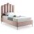Lily Velvet Twin Size Bed