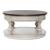 Morgan Creek Round Wood Cocktail Table w/Casters