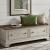 Morgan Creek Wood Storage Hall Bench w/2 Drawers