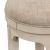 Morgan Creek Tweed Chenille/Wood Console Swivel Stool