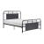 Blanchard Metal Platform Bed, Queen Size