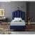 Lily Velvet Twin Size Bed