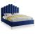 Lily Velvet Queen Size Bed