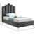 Lily Velvet Twin Size Bed