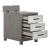 Palmetto Heights Rectangular Wood 3-Drawer Chairside Table w/Charging Station