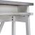 Palmetto Heights Rectangular Wood Console Bar Table w/Charging Station