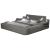 Zoya Fabric Upholstered Queen Size Bed