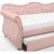 Abby Velvet Tufted Daybed w/Trundle