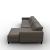 Norma Leather Sofa w/Right Hand Chaise Facing
