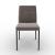 Carmen Large Fabric/Metal Customizable Upholstered Dining Chair