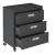 Fortress Textured Metal 31.5-inch Garage Mobile Chest w/3 Full Extension Drawers