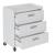 Fortress Textured Metal 31.5-inch Garage Mobile Chest w/3 Full Extension Drawers