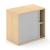 Uni Plus Office Cabinet w/Tambour Lockable Door & Height Adj. Shelf