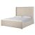 Daybreak Fabric Panel Bed, King Size 