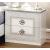Aida Wood Veneer Nightstand w/2 Drawers