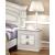 Aida Wood Veneer Nightstand w/2 Drawers