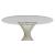 Vortex Metal/Glass Round Dining Table