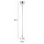 Neutrino Steel Floor Lamp