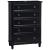 SM Tamarack Wood Chest w/5 Drawers