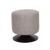 5035 Round Swivel Vintage Upholstered PU Ottoman