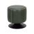 5035 Round Swivel Vintage Upholstered PU Ottoman