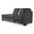Lonoke Fabric L-Shaped 2-Piece Sectional Sofa w/Left Chaise