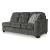 Lonoke Fabric L-Shaped 2-Piece Sectional Sofa w/Right Chaise