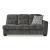 Lonoke Fabric L-Shaped 2-Piece Sectional Sofa w/Right Chaise