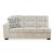 Lonoke Fabric L-Shaped 2-Piece Sectional Sofa w/Left Chaise