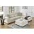 Lonoke Fabric L-Shaped 2-Piece Sectional Sofa w/Right Chaise