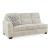 Lonoke Fabric L-Shaped 2-Piece Sectional Sofa w/Right Chaise
