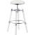 Venus Faux Leather Adjustable Stool with Thick Acrylic
