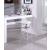 Venus Faux Leather Adjustable Stool with Thick Acrylic