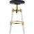 Venus Faux Leather Adjustable Stool with Thick Acrylic