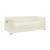 Chaviano Tufted Leatherette Sofa